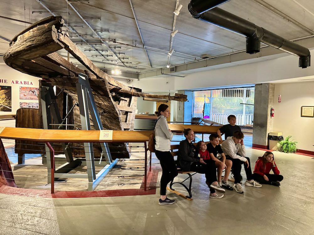 Upland Explored The Arabia Steamboat Museum