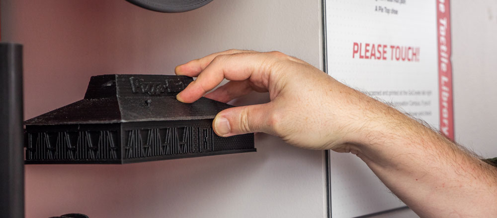 Pizza Hut Museum tactile library