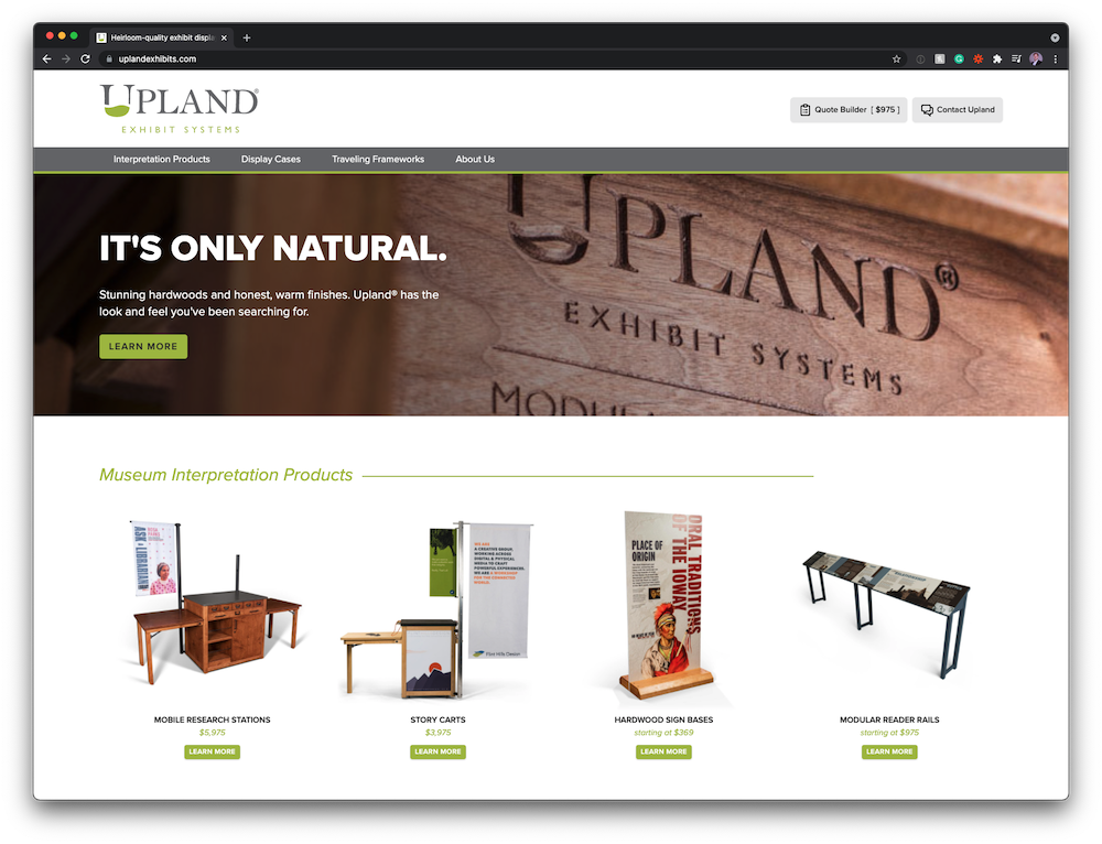 museum label rail dimension drawing