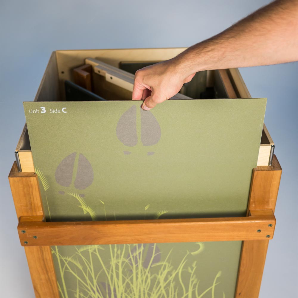 Upland Bison Crate open