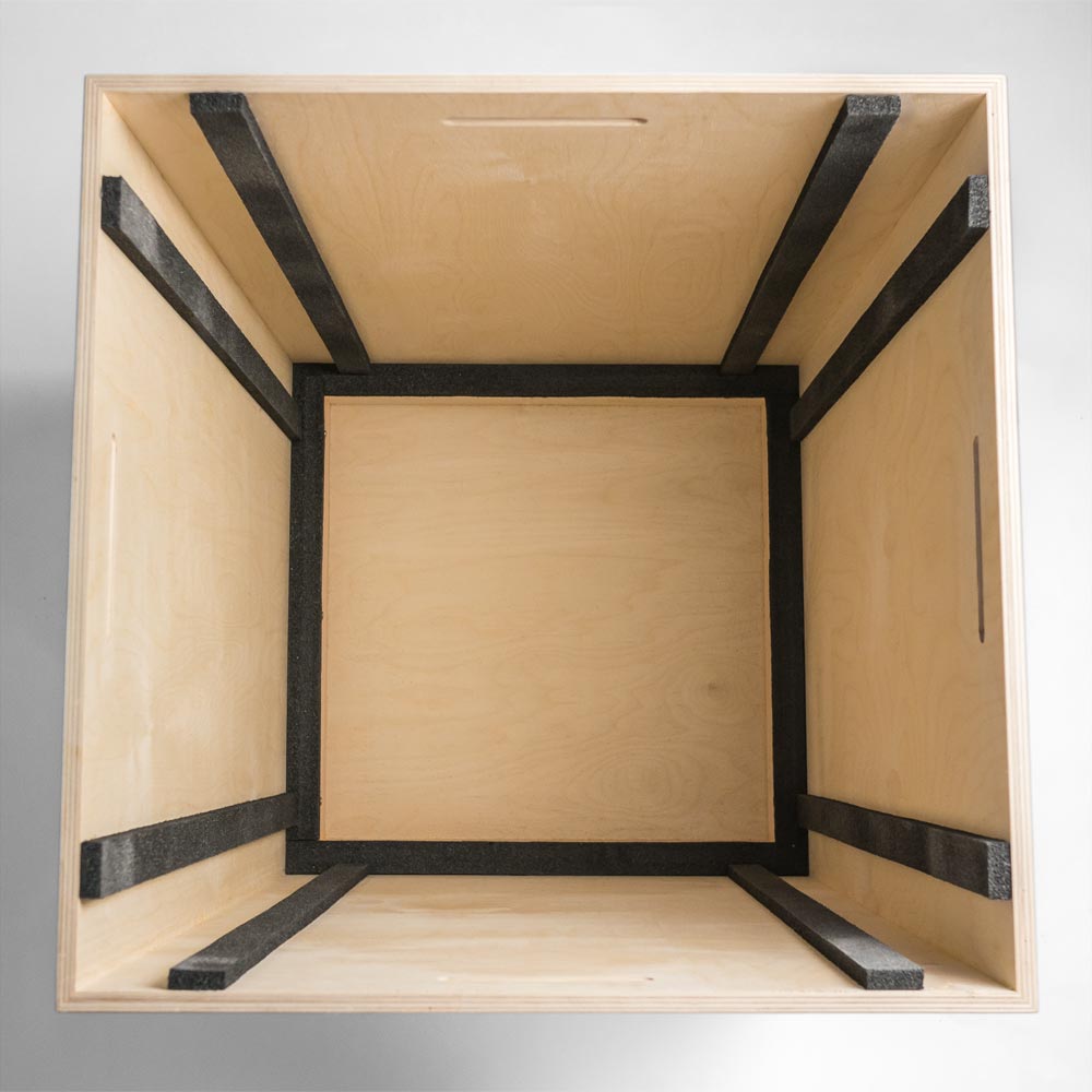 Nesting pedestal padding