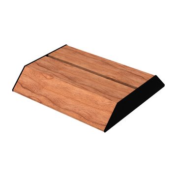 Both halves of the MkII sign base with the slot between them