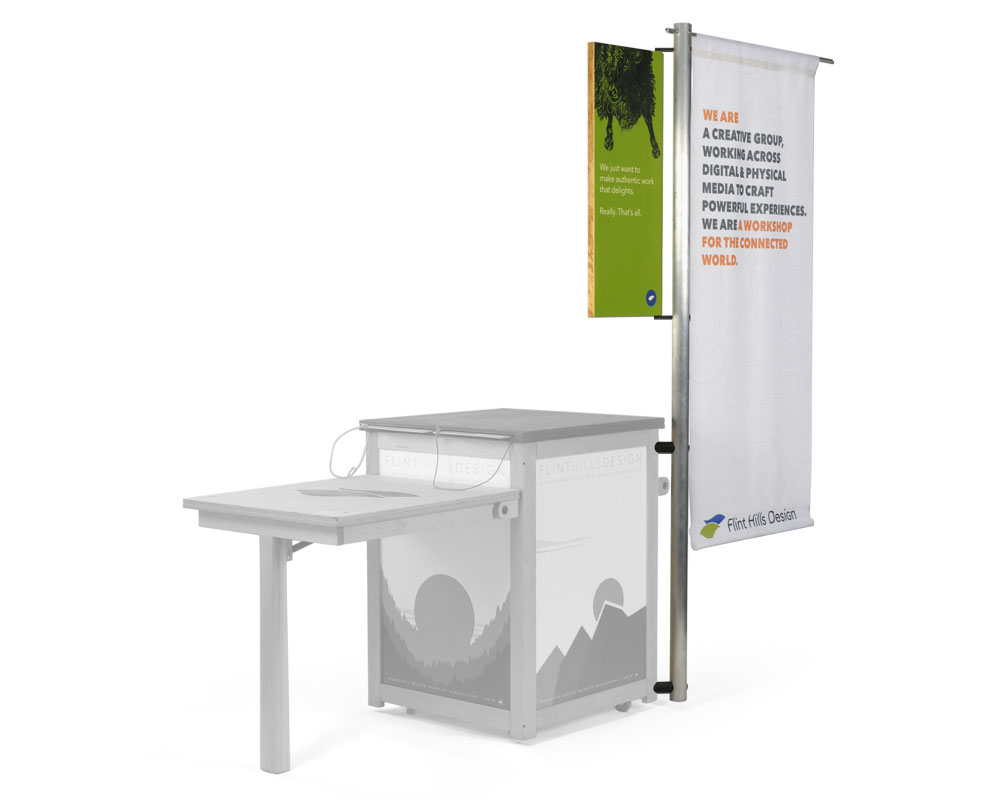 StoryCart banner assembly