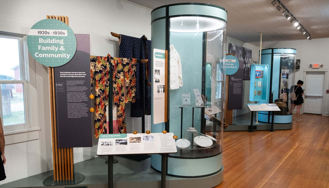 Japanese Hall Museum installed in the Legacy of the Plains Museum in Gering, NE