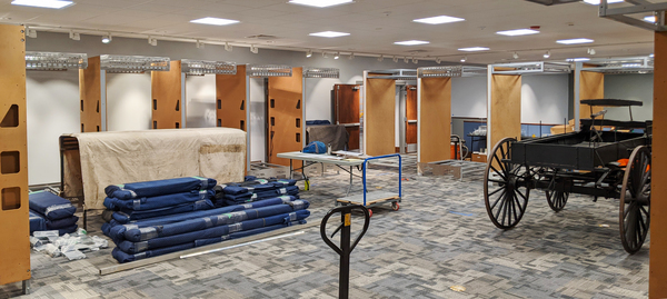 Upland Lincoln Showcase installation