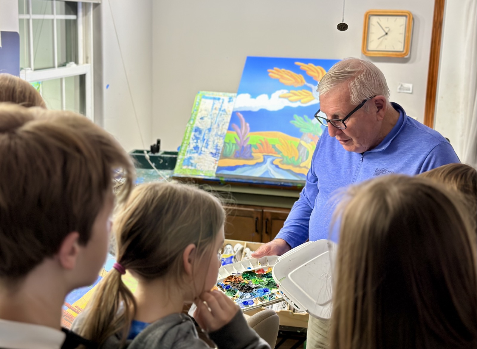 Virgil Penner painting tour