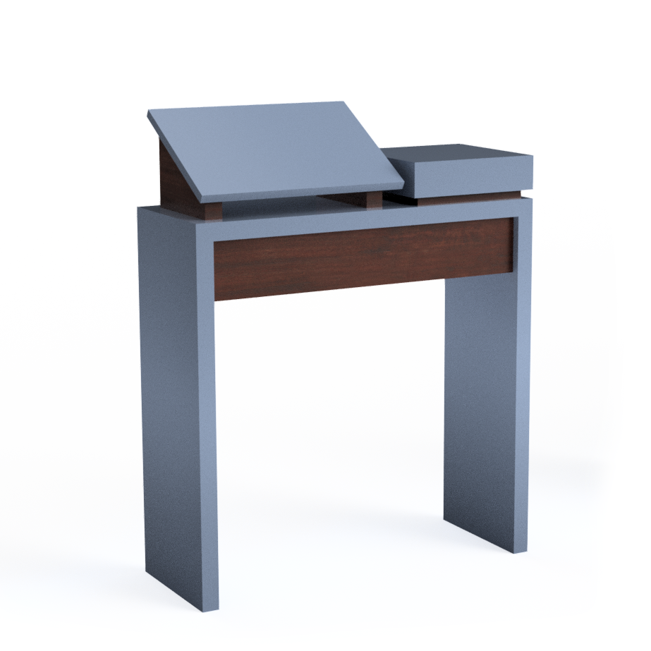 Upland Matfield glass museum table case