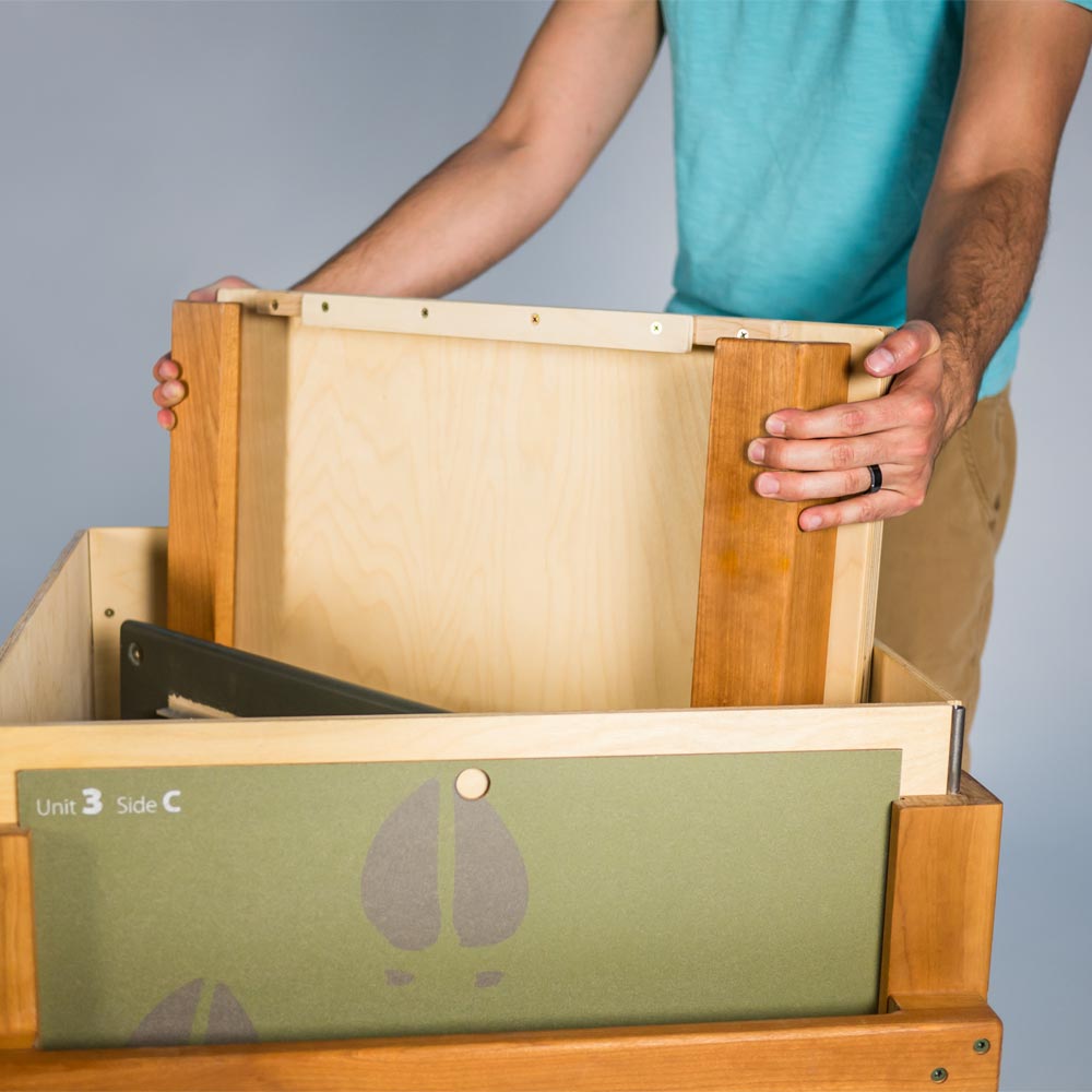 Upland Bison Crate components